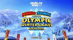 Mario & Sonic at the Sochi 2014 Olympic Games Title Screen